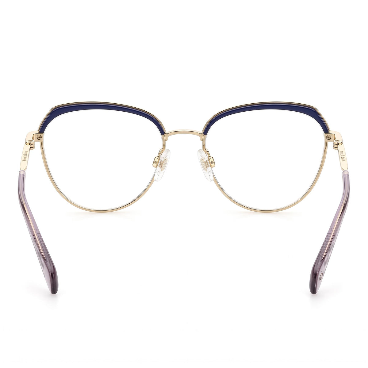 Gafas graduadas Rag & Bone Rnb3030/G azul y dorado ovaladas para mujer, 52 mm, Photo 3