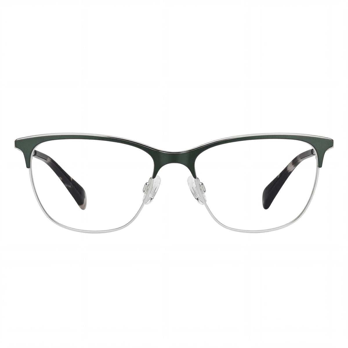 Rag & Bone RNB3034 Green Square Eyeglasses for Women, 54mm, Photo 2