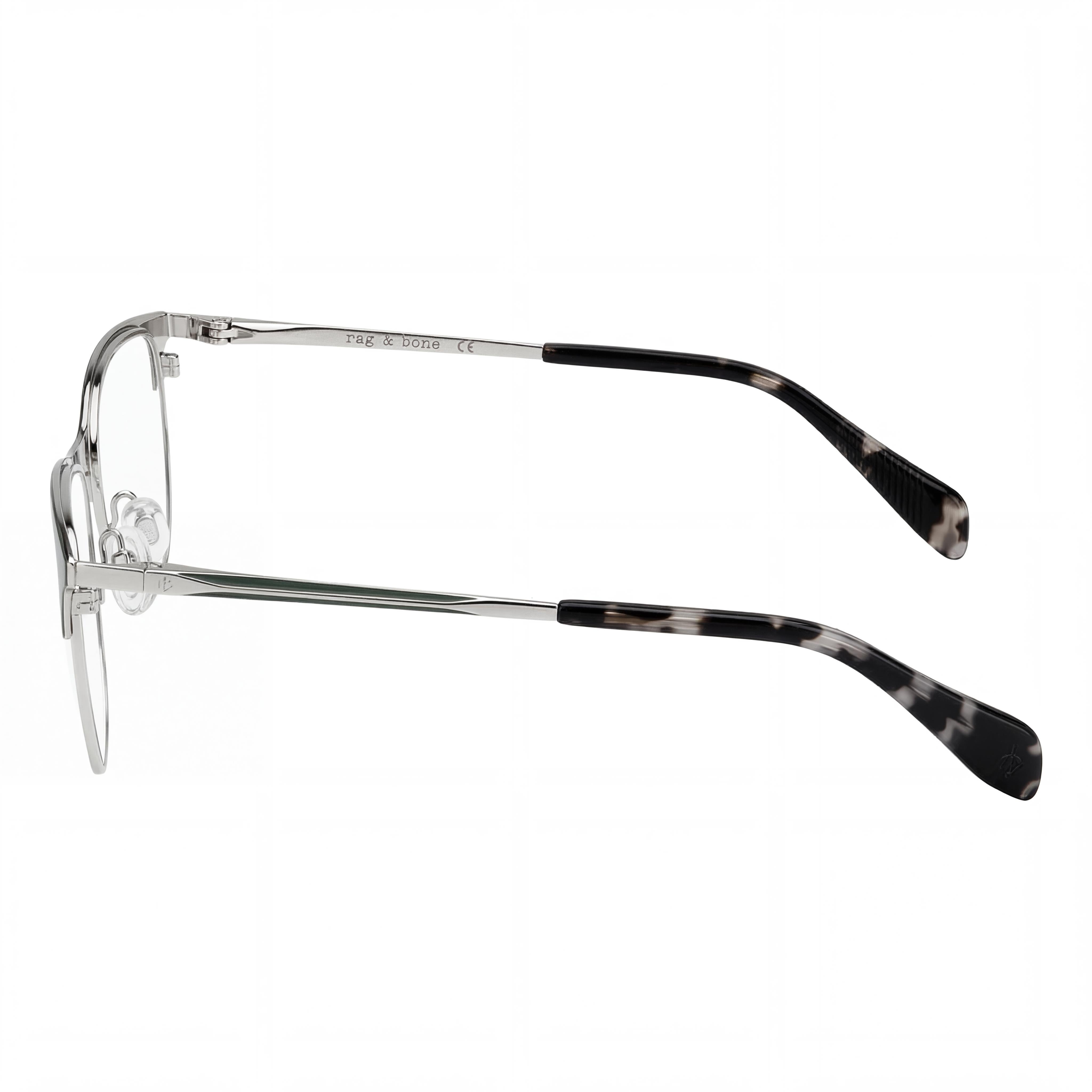 Rag & Bone RNB3034 Green Square Eyeglasses for Women, 54mm, Photo 3