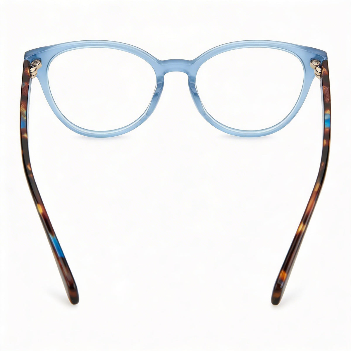 Rag & Bone Rnb3062 Blue Oval Eyeglasses for Women, 51mm, Photo 4