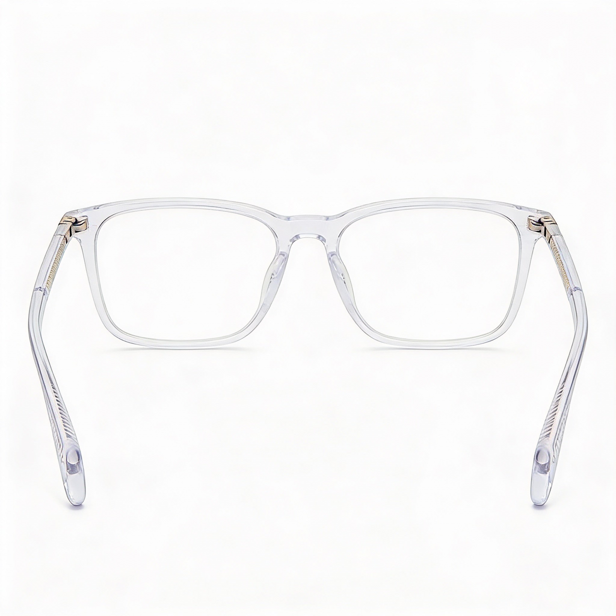 Rag & Bone RNB7016 Crystal Rectangle Eyeglasses for Men, Photo 2