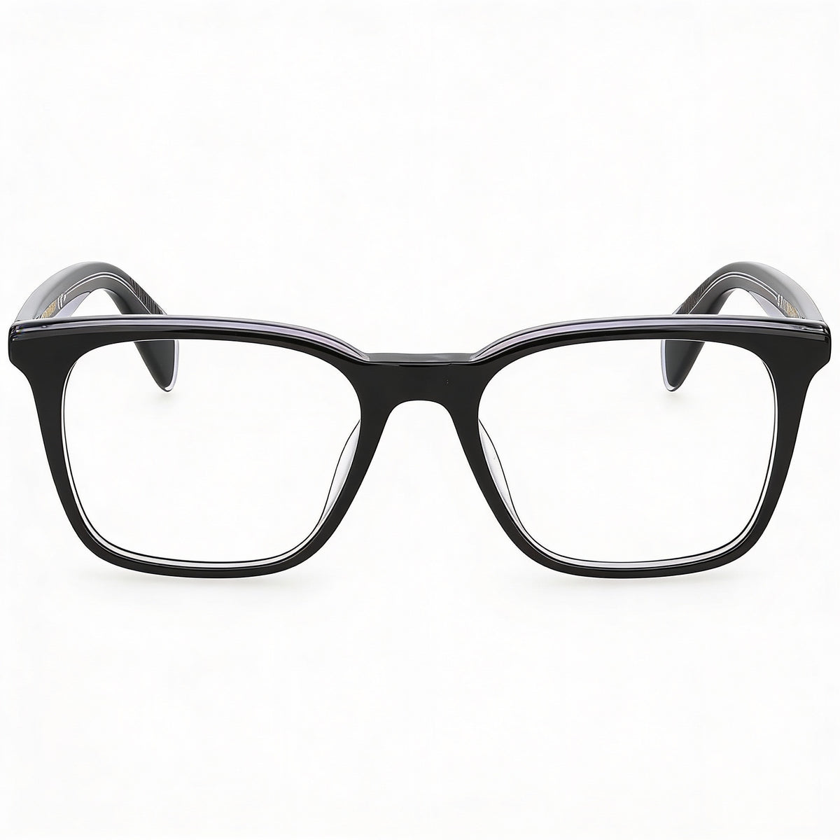 Rag & Bone RNB7026/G Black Grey Rectangle Eyeglasses Unisex, Photo 2
