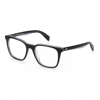 Rag & Bone RNB7026/G Black Rectangle Eyeglasses Unisex, Acetate frame
