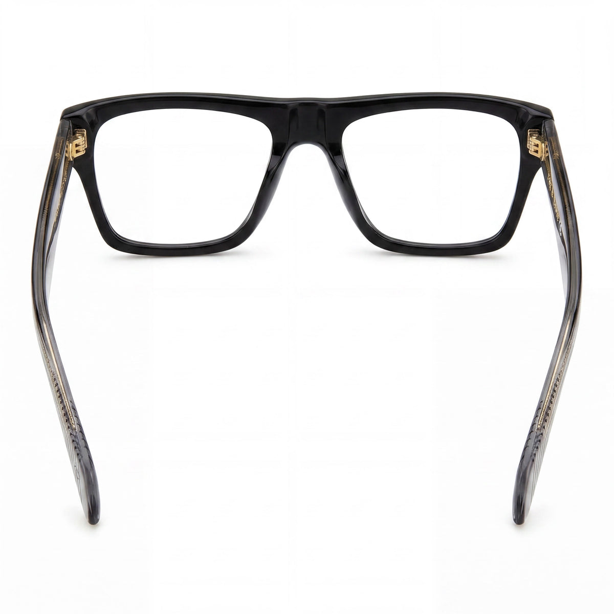 Rag & Bone RNB7036 Black Gray Rectangle Eyeglasses for Men, Photo 2