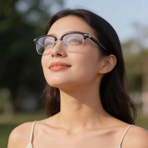 Rag & Bone RNB7038/G Black Eyeglasses Unisex — lifestyle wear, office and reading
