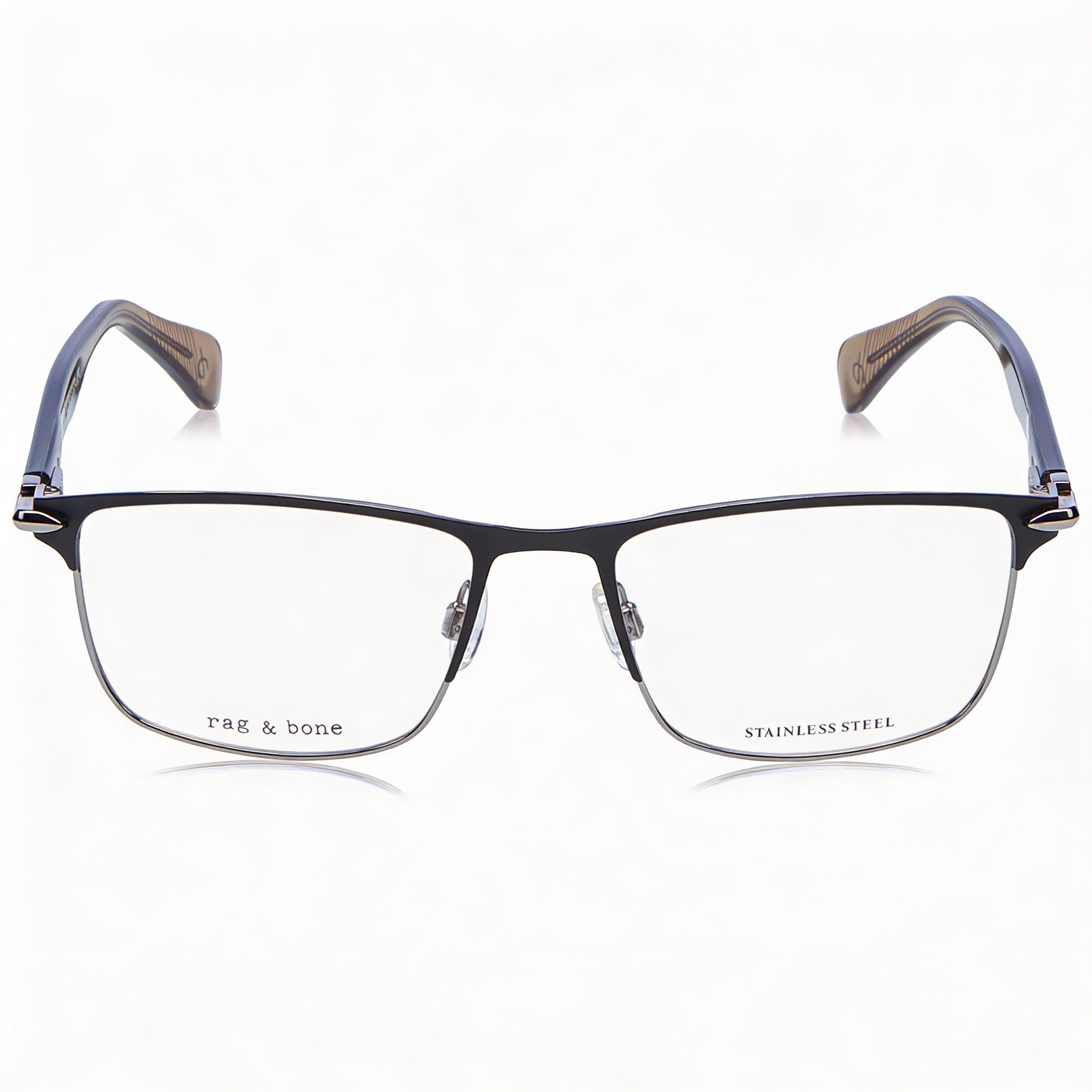 Gafas Rectangulares Grises para Mujer Rag & Bone RNB7046, Photo 2