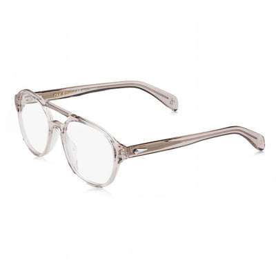 Rag & Bone RNB7049/G Transparent Round Eyeglasses for Women, Acetate frame