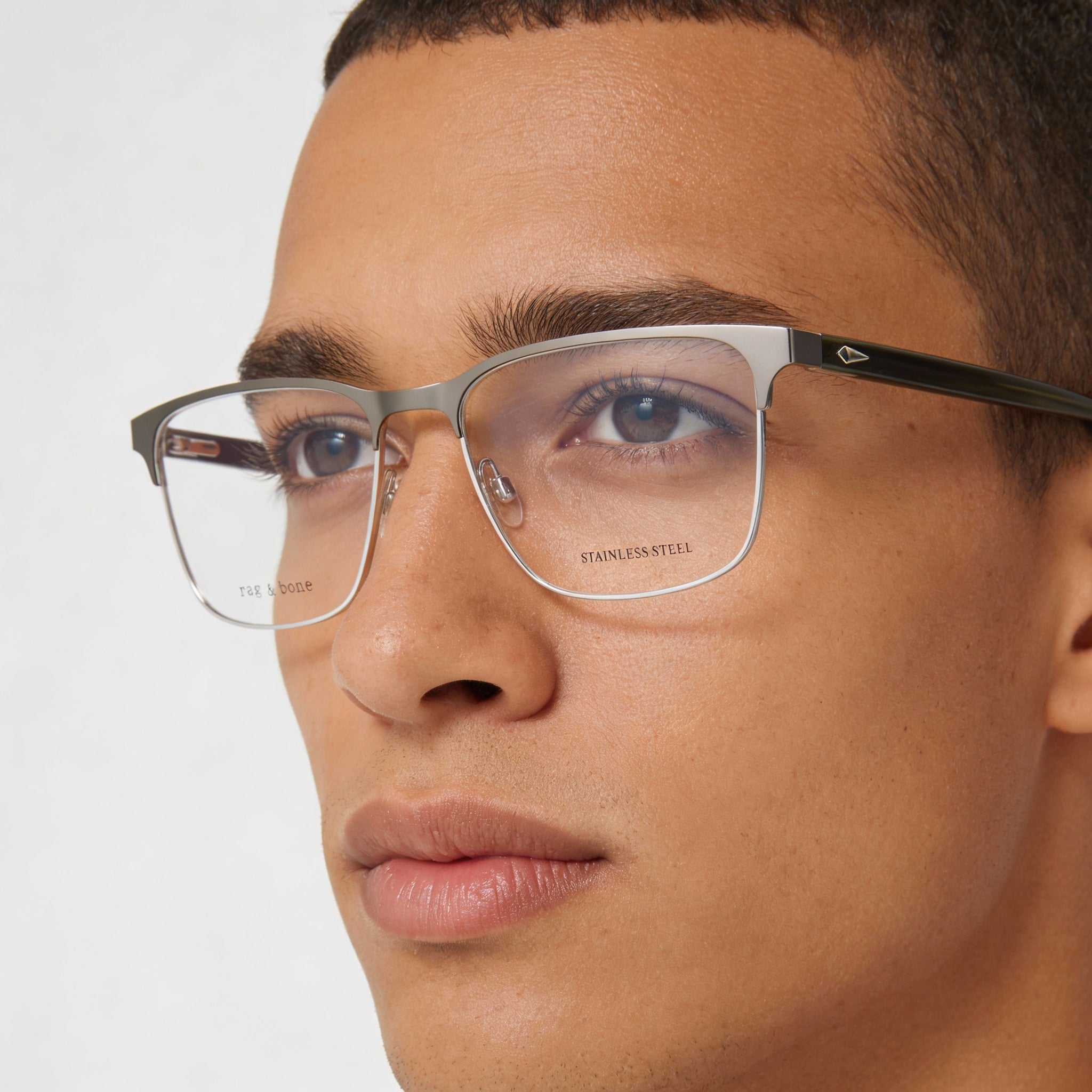 Gafas Rectangulares de Hombre Rag & Bone RNB7051/G Rutenio, 56mm, Photo 4
