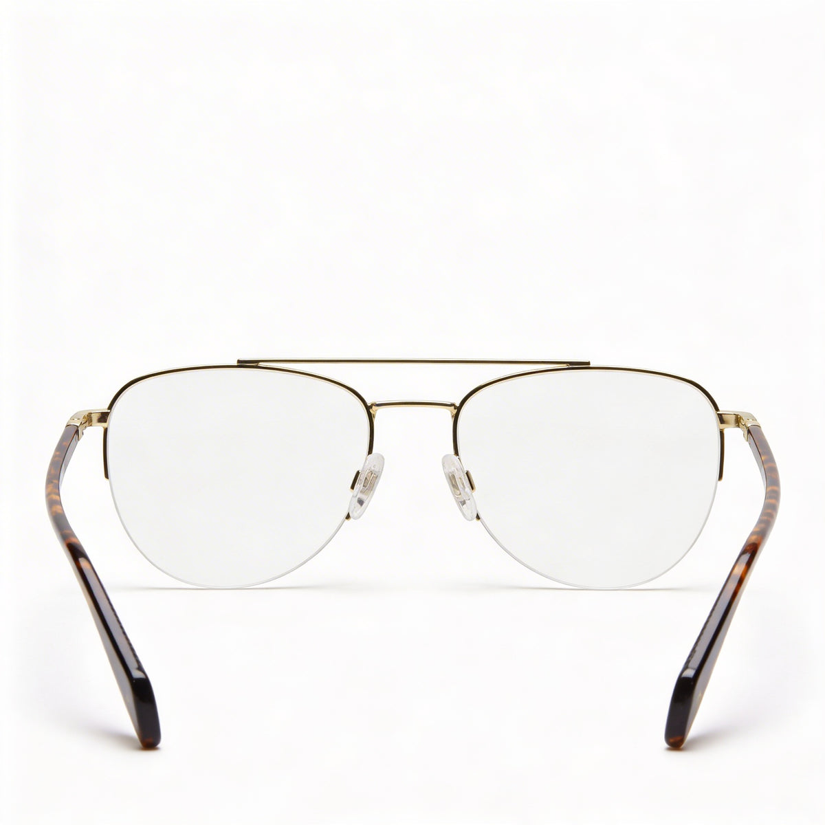 Gafas graduadas de aviador para hombre Rag & Bone Rnb7054/g en rojo y dorado, 54 mm, Photo 3