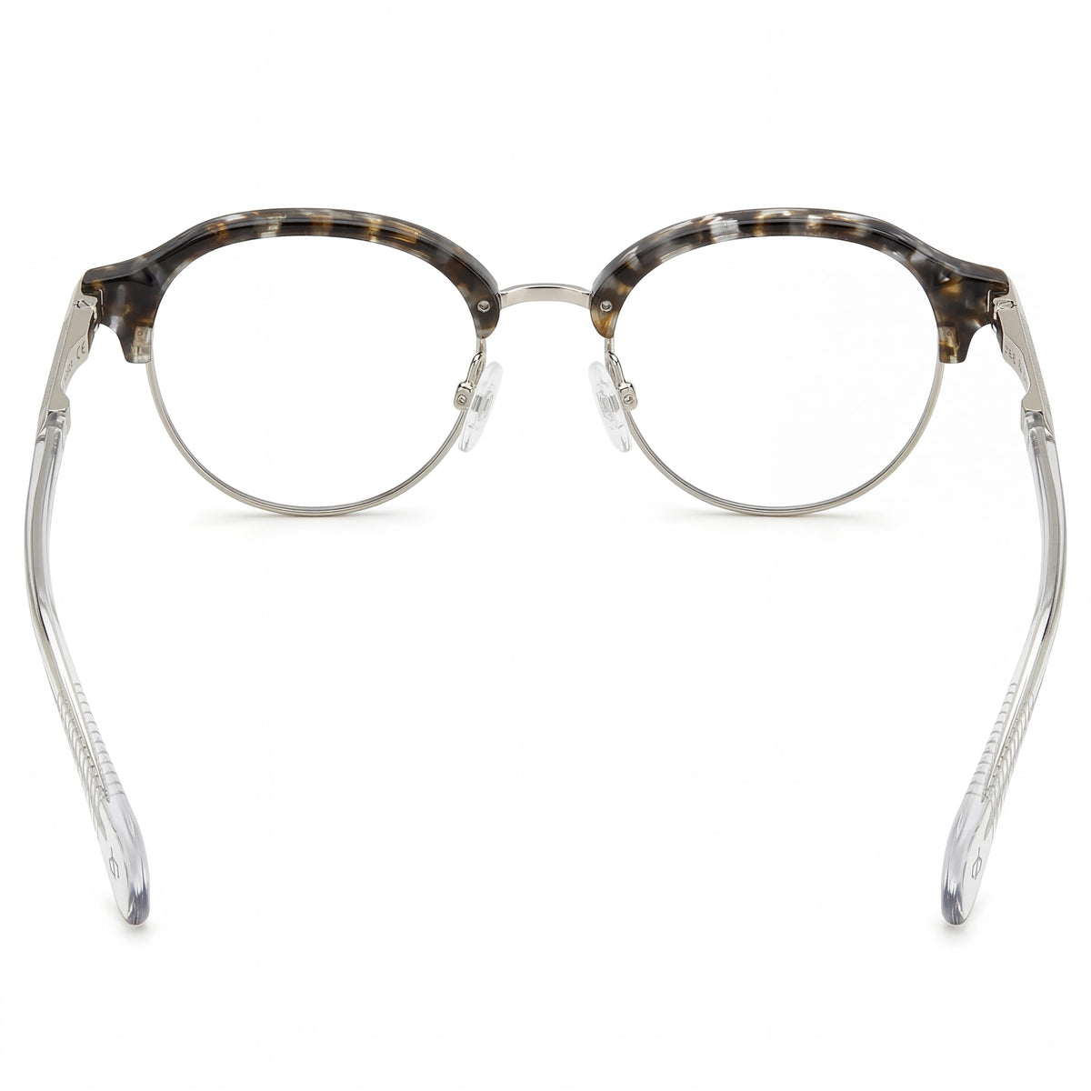 Rag & Bone RNB8004 Grey Havana Rectangle Eyeglasses for Men, 48mm, Photo 2