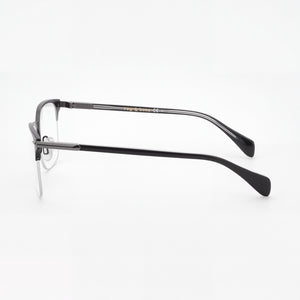 Rag & Bone 103311 Square Eyeglasses for Men — front view, Metal