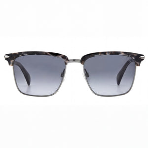 Rag & Bone 5034/G/S Square Sunglasses for Women — front view, Stainless Steel frame