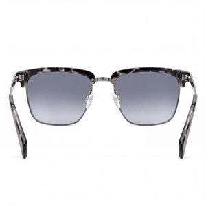 Rag & Bone 5034/G/S Square Sunglasses Women — side view, Non-Polarized Dark Gray Gradient lens