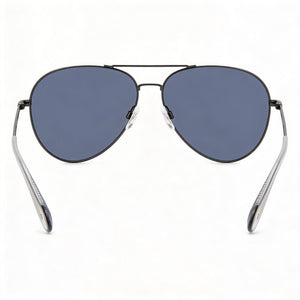 Rag & Bone Aviators Aviator Sunglasses Unisex — front view, Stainless Steel frame