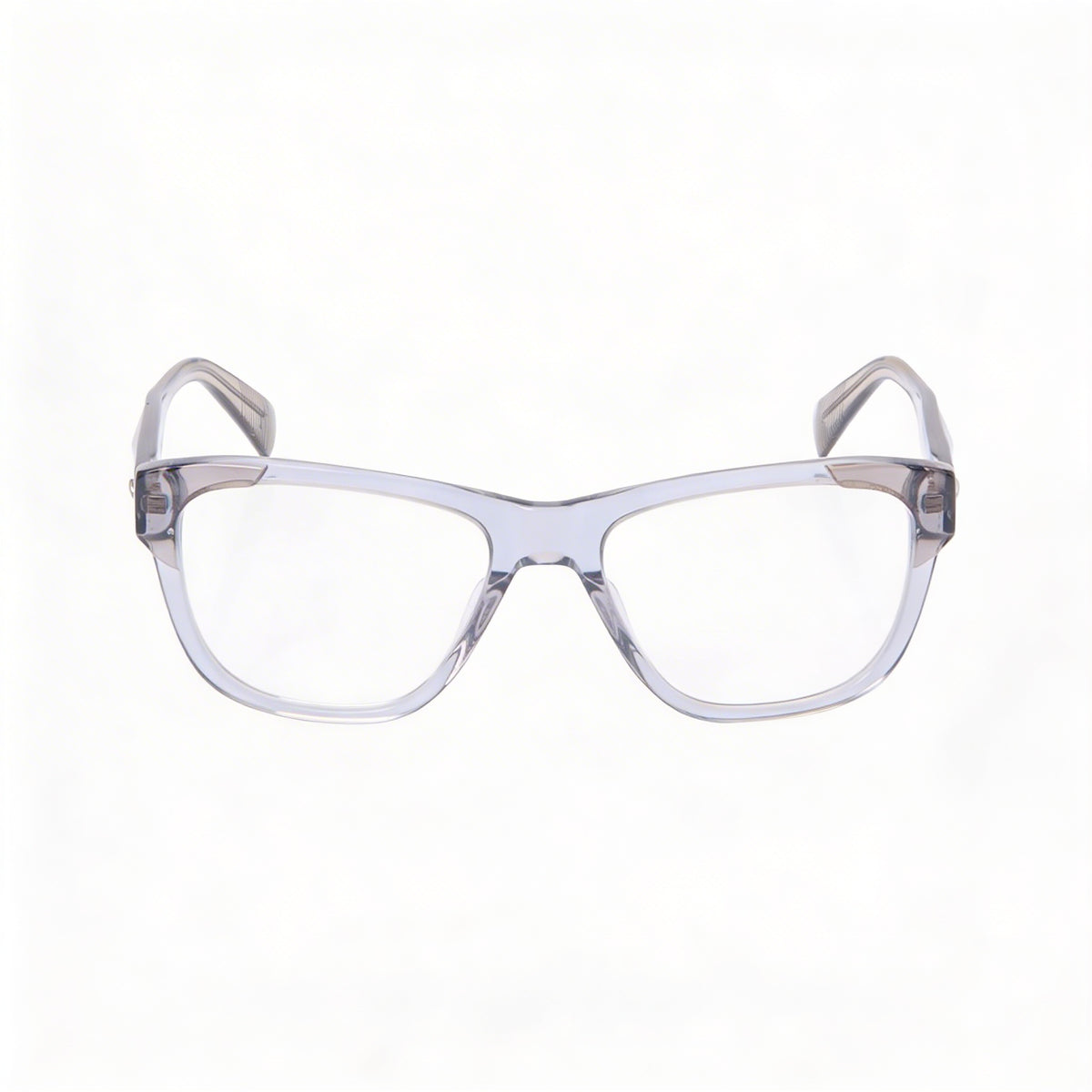 Rag & Bone Casual Gray Rectangle Eyeglasses for Men, 55mm, Photo 2