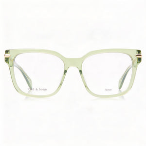 Rag & Bone Casual. Rectangle Eyeglasses for Women — front view, Acetate