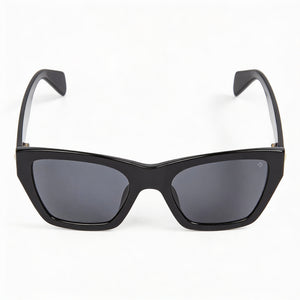 Rag & Bone Classic Square Sunglasses for Women — front view, ECO PMMA frame