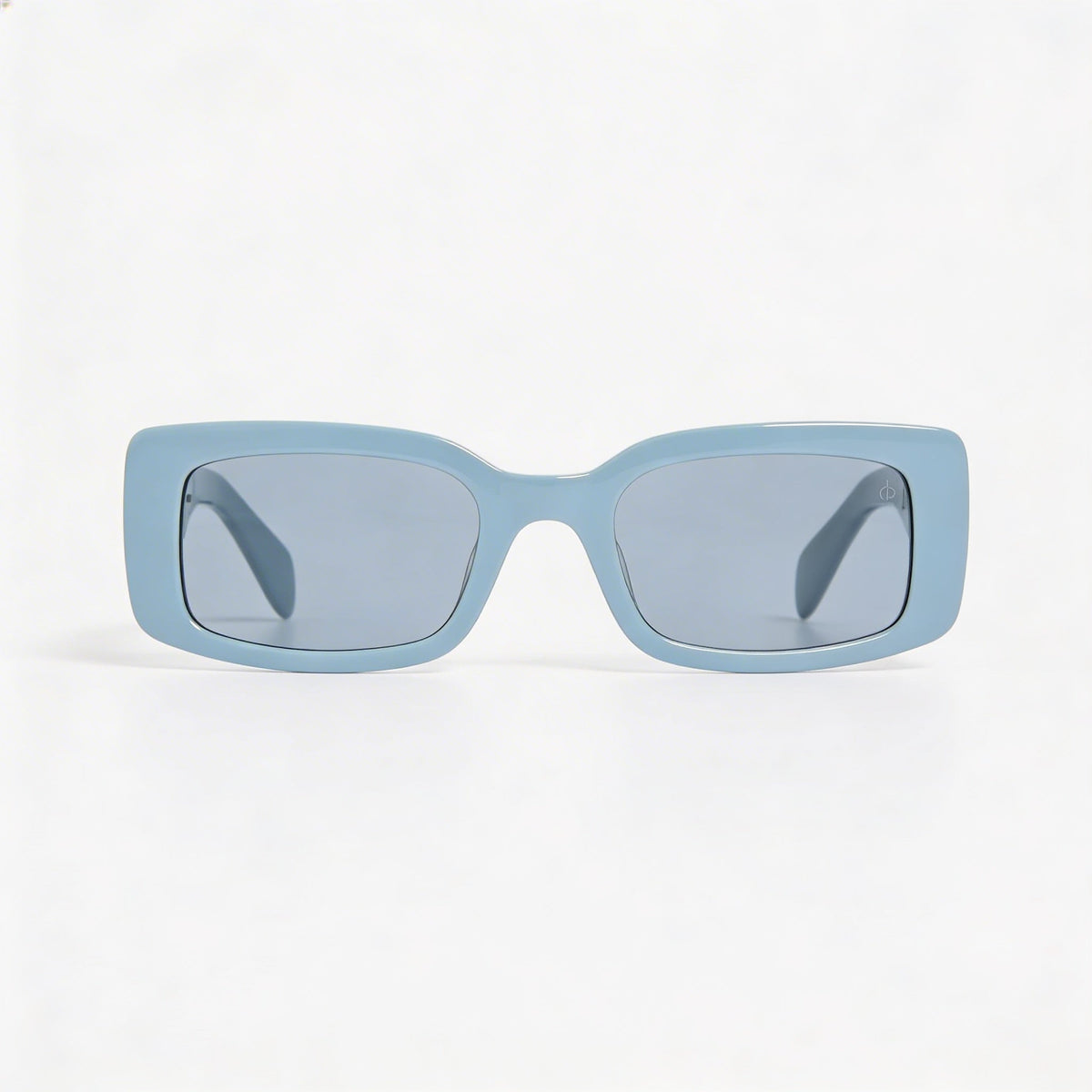 Gafas de sol rectangulares azul clásico para mujer de Rag & Bone, 52 mm, Photo 2