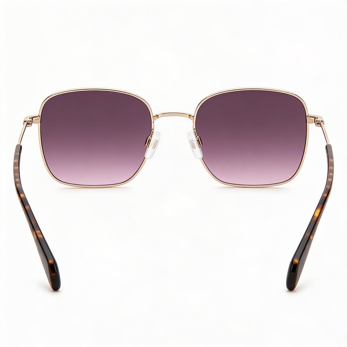 Rag & Bone Red Gold, Grey Square Sunglasses for Men, 52mm, Photo 3