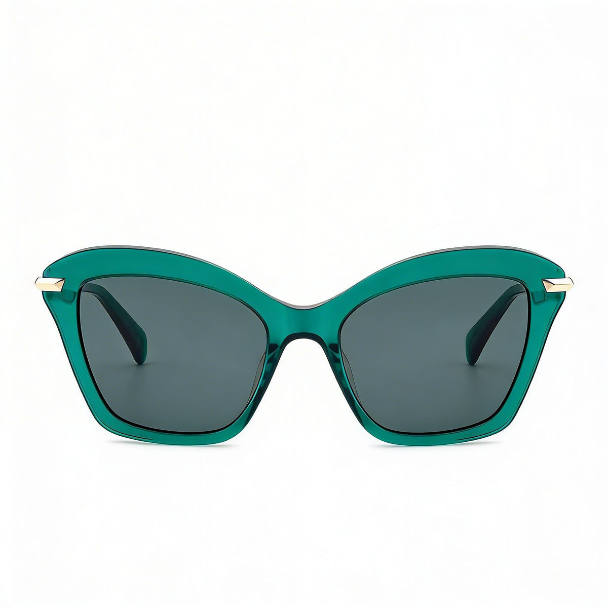 Rag & Bone Green Cat Eye Sunglasses for Women, 53mm, Photo 2