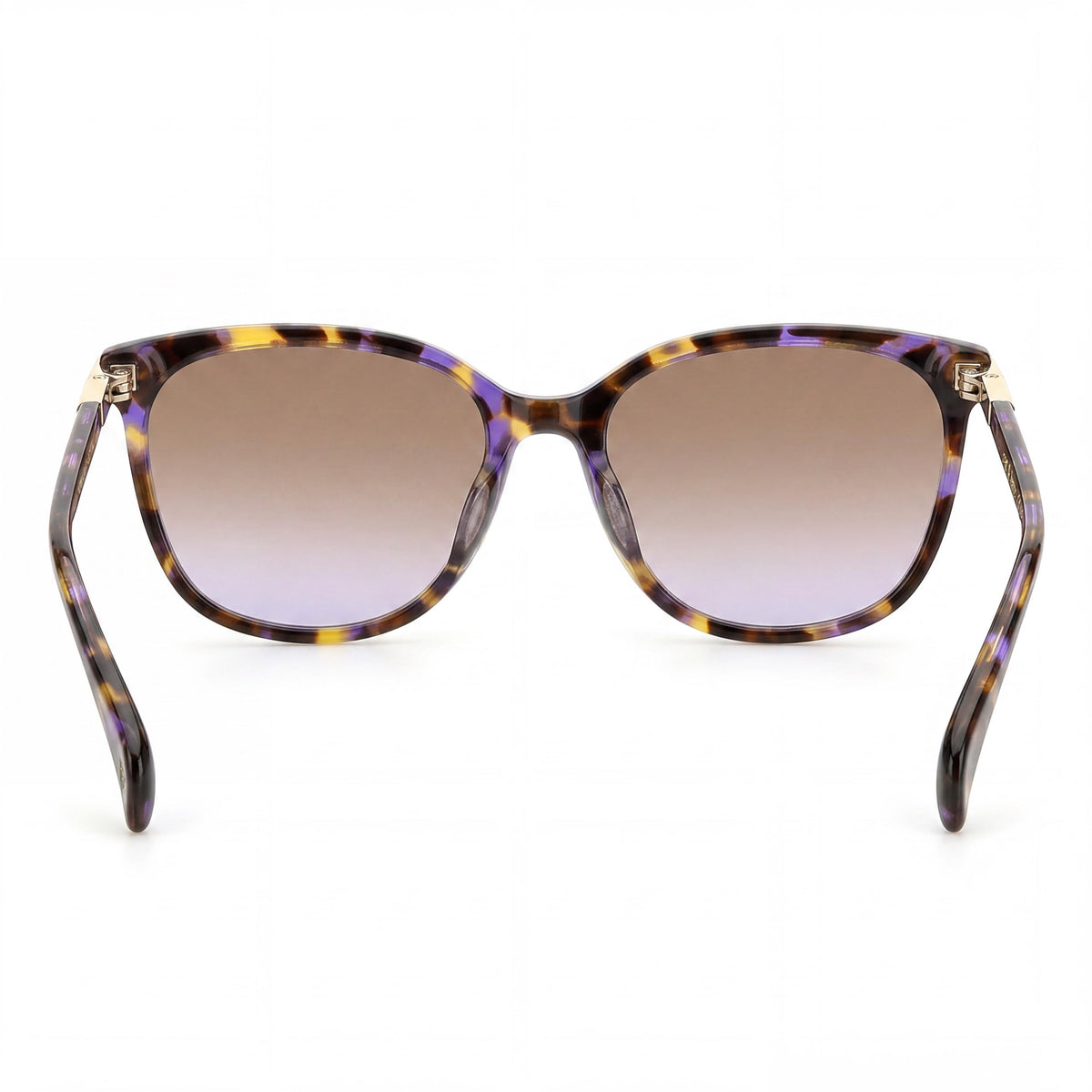 Rag & Bone Brown Violet Havana Rectangle Sunglasses for Women, 55mm, Photo 3