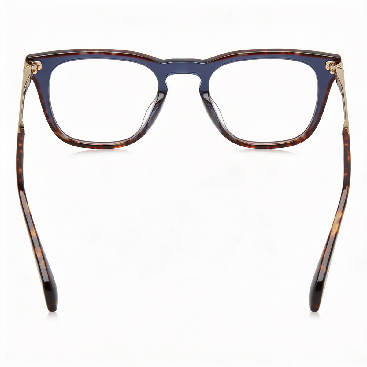 Gafas de sol modernas unisex rag & bone con montura de acetato azul Habana y lentes de policarbonato de 48 mm, Photo 3