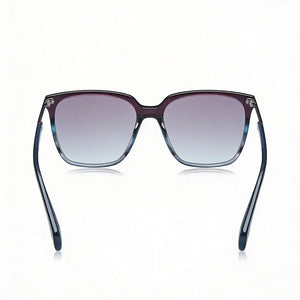 Rag & Bone Modern Square Sunglasses for Women — interior view, Non-Polarized lens detail