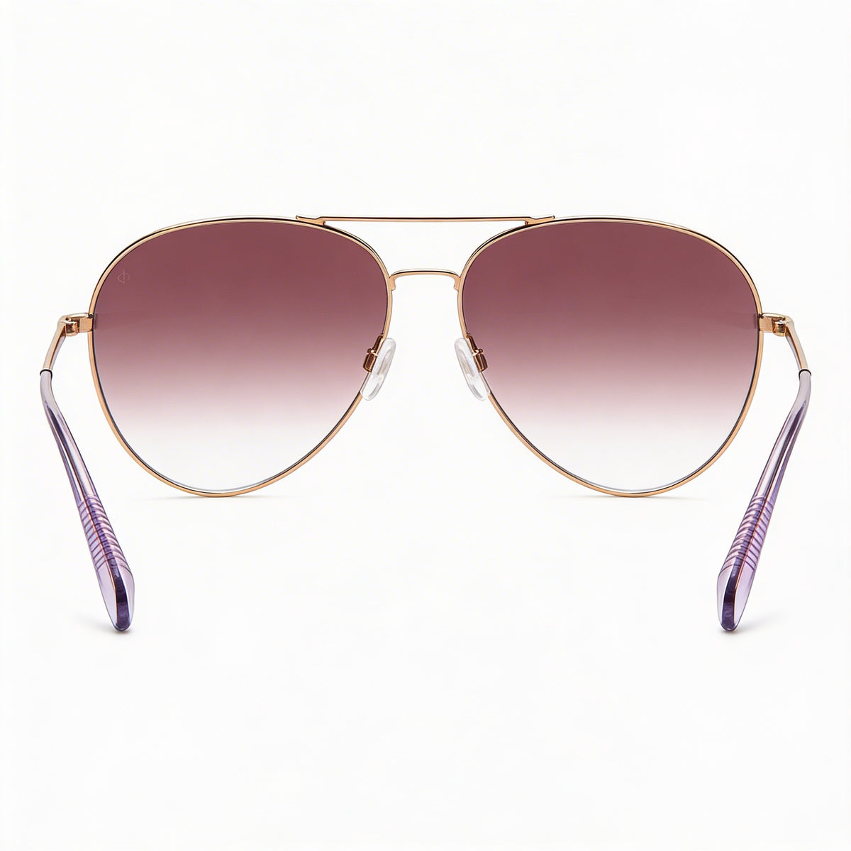 Rag & Bone Modern Red Gold/Pink Aviator Sunglasses for Women, 59mm, Photo 4
