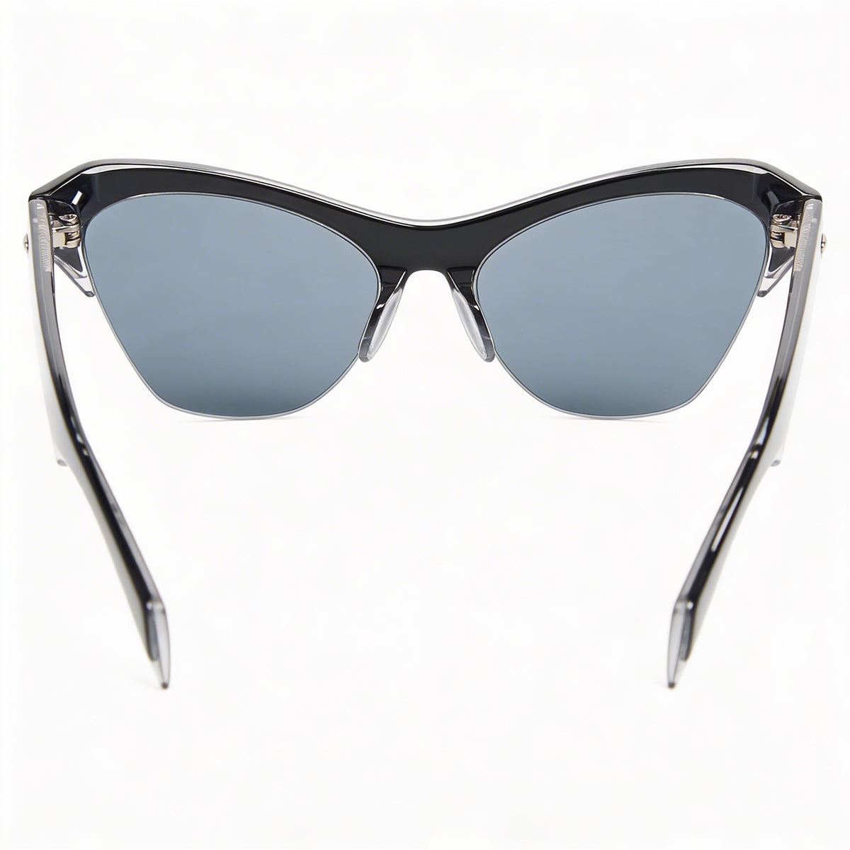 Rag & Bone Modern Heritage Black Grey Sunglasses for Women, 61mm, Photo 3