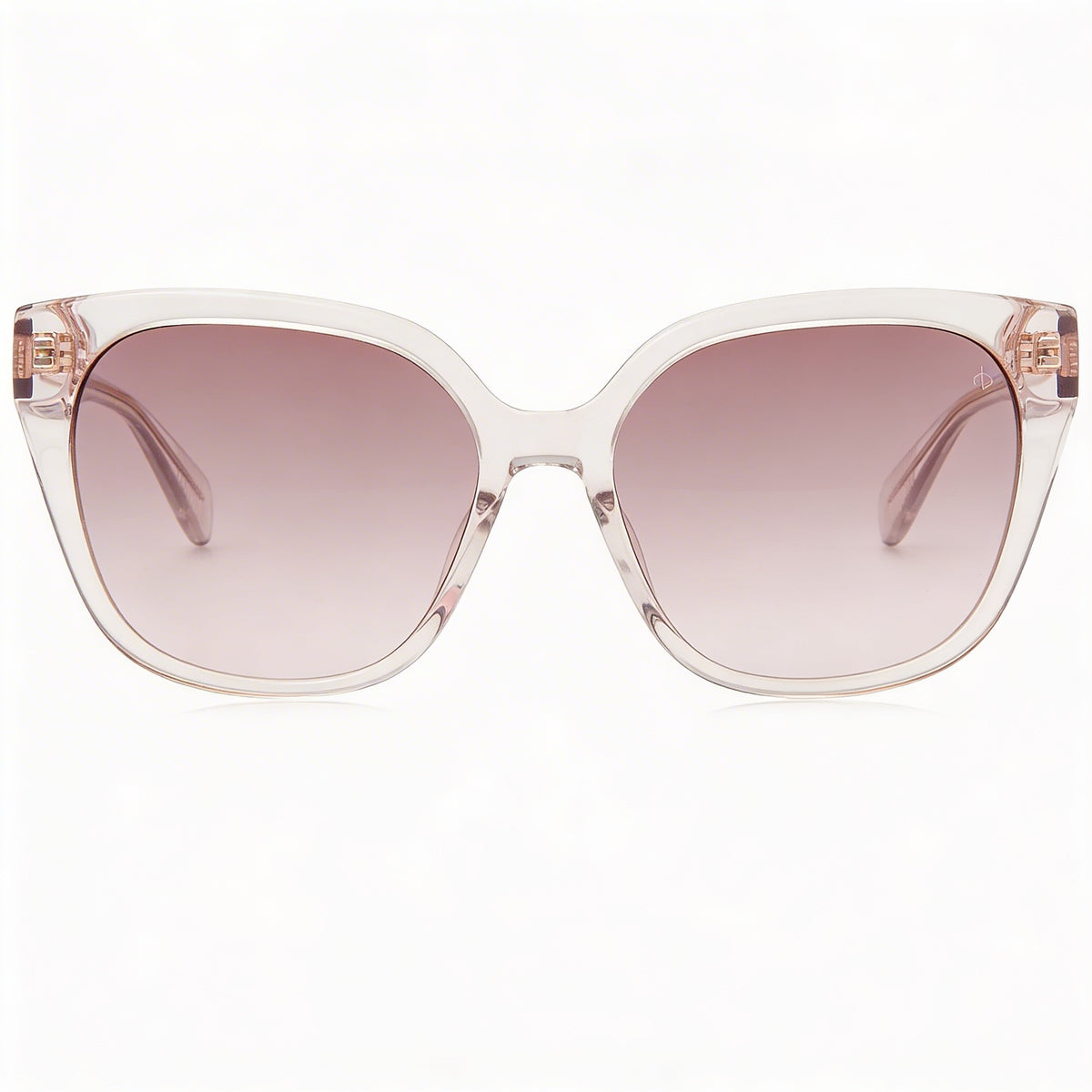 Rag & Bone Modern Heritage Brown Square Sunglasses for Women, 56mm, Photo 2