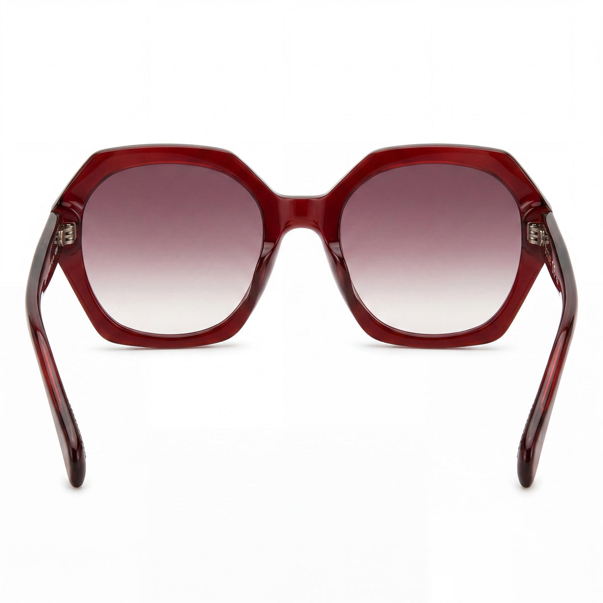 Rag & Bone Modern Heritage Burgundy Pink Sunglasses for Women, 55mm, Photo 3