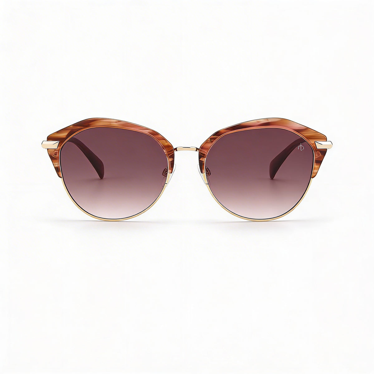 Rag & Bone Modern Heritage Red Oval Sunglasses for Women, 55mm, Photo 2
