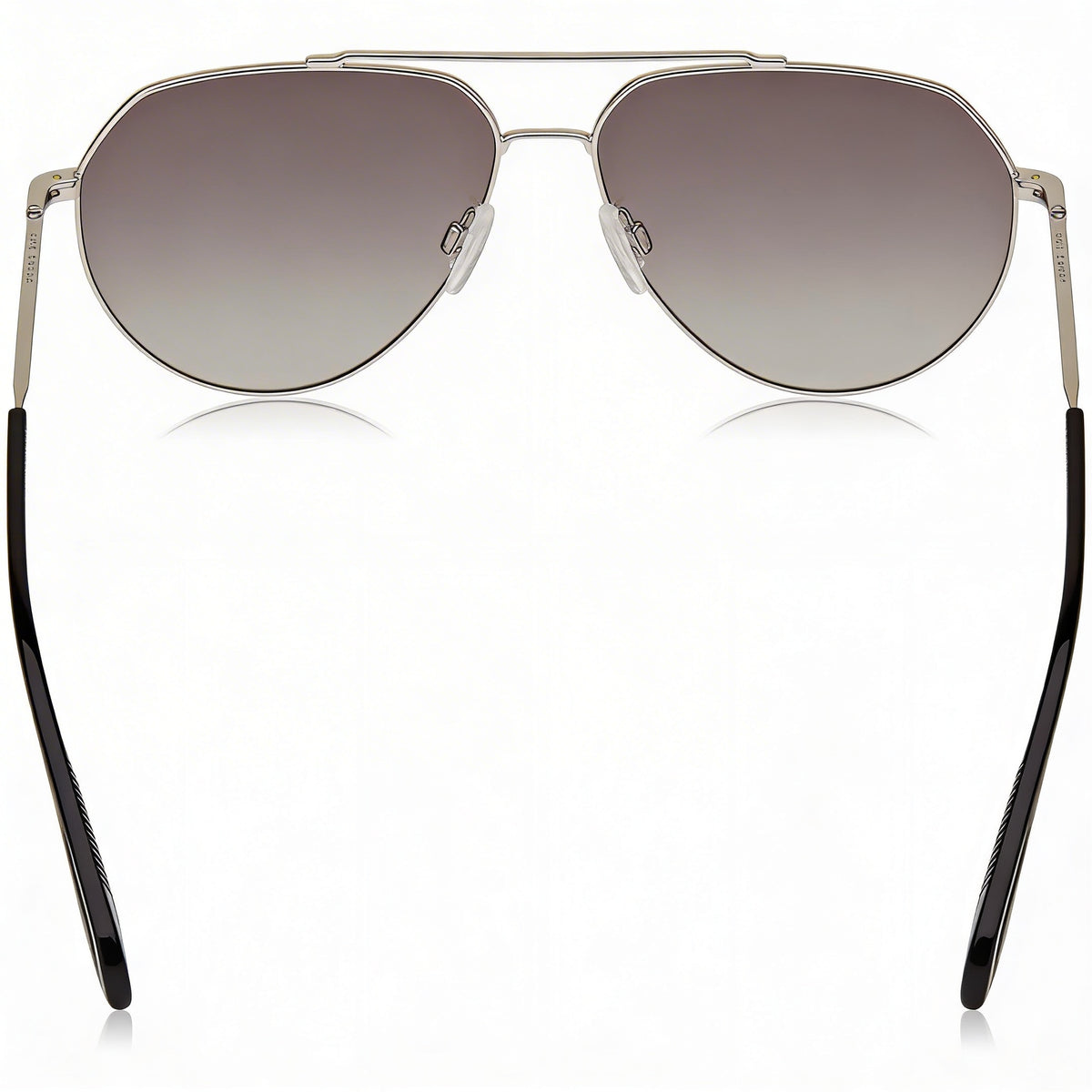Rag & Bone Modern Palladium Aviator Sunglasses Unisex, 60mm, Photo 3