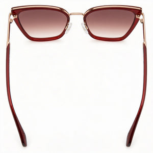 Rag & Bone Rectangle Sunglasses for Women — front view, Metal frame