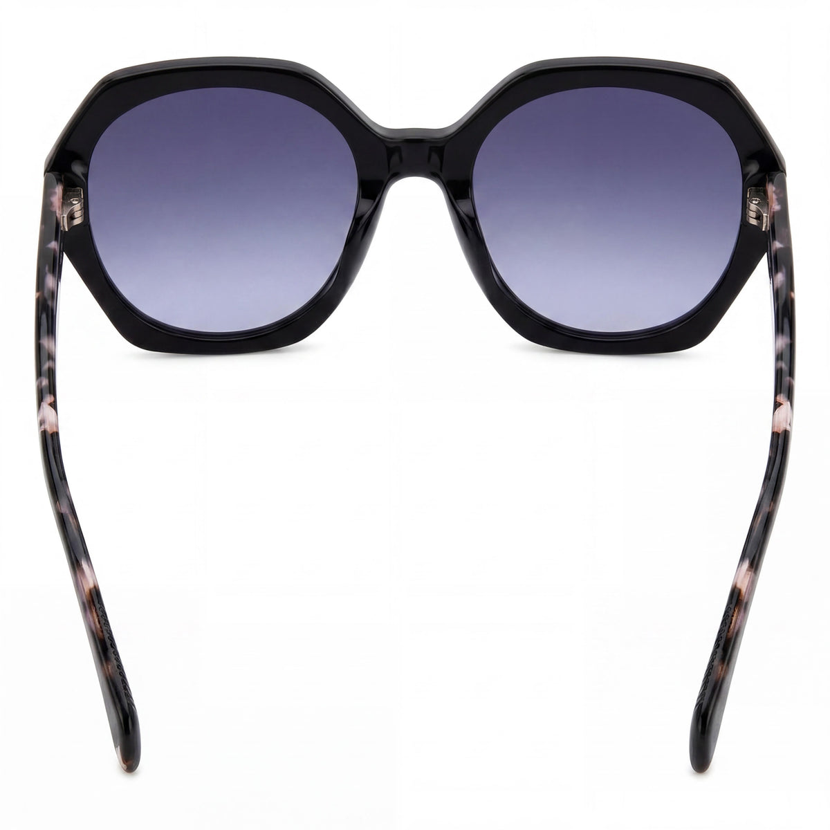 Gafas de sol cuadradas Rag & Bone RNB 1078/S para mujer, negro/gris, 55 mm, Photo 3
