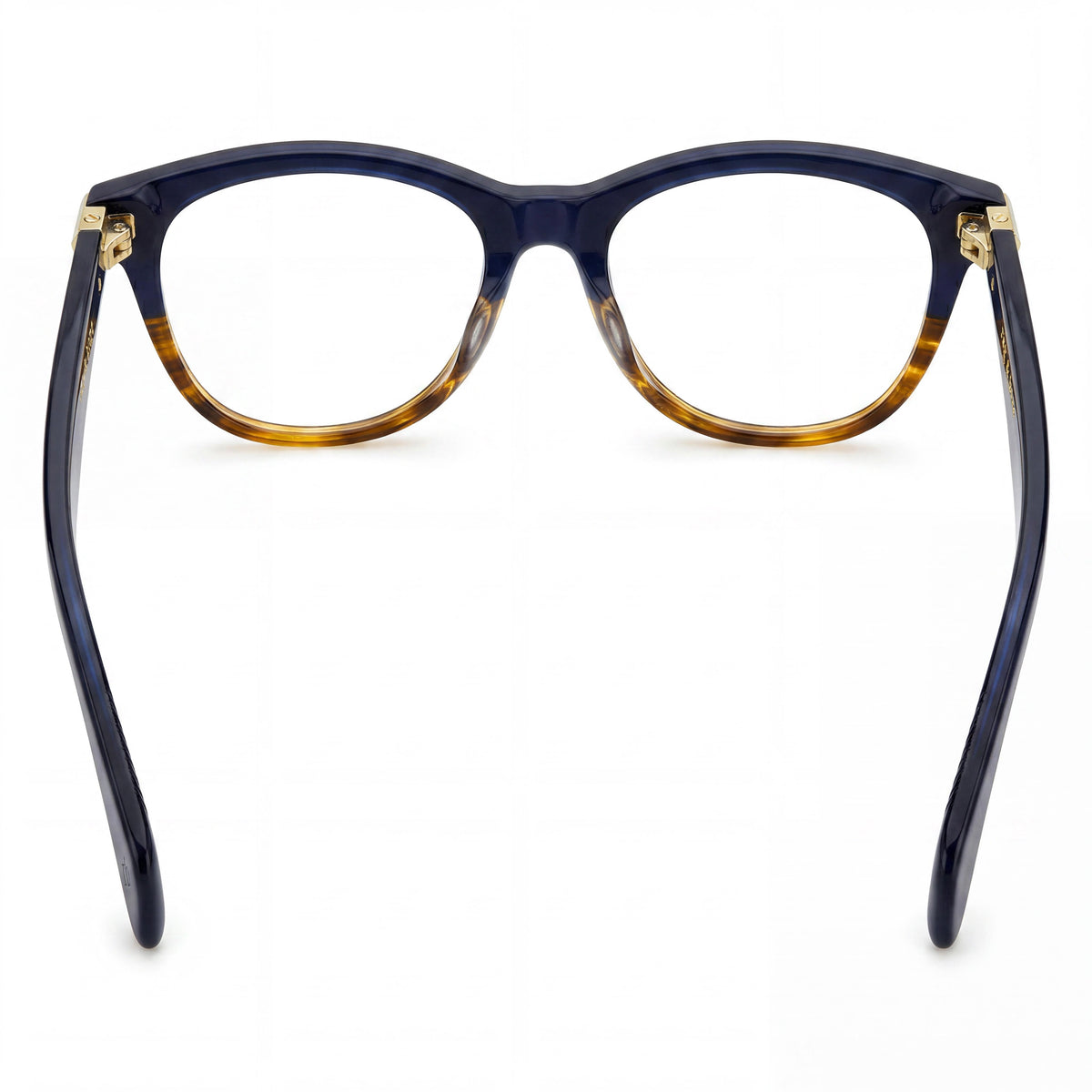 Rag & Bone Rnb 3014 Havana Blue Rectangle Eyeglasses for Women, Photo 2