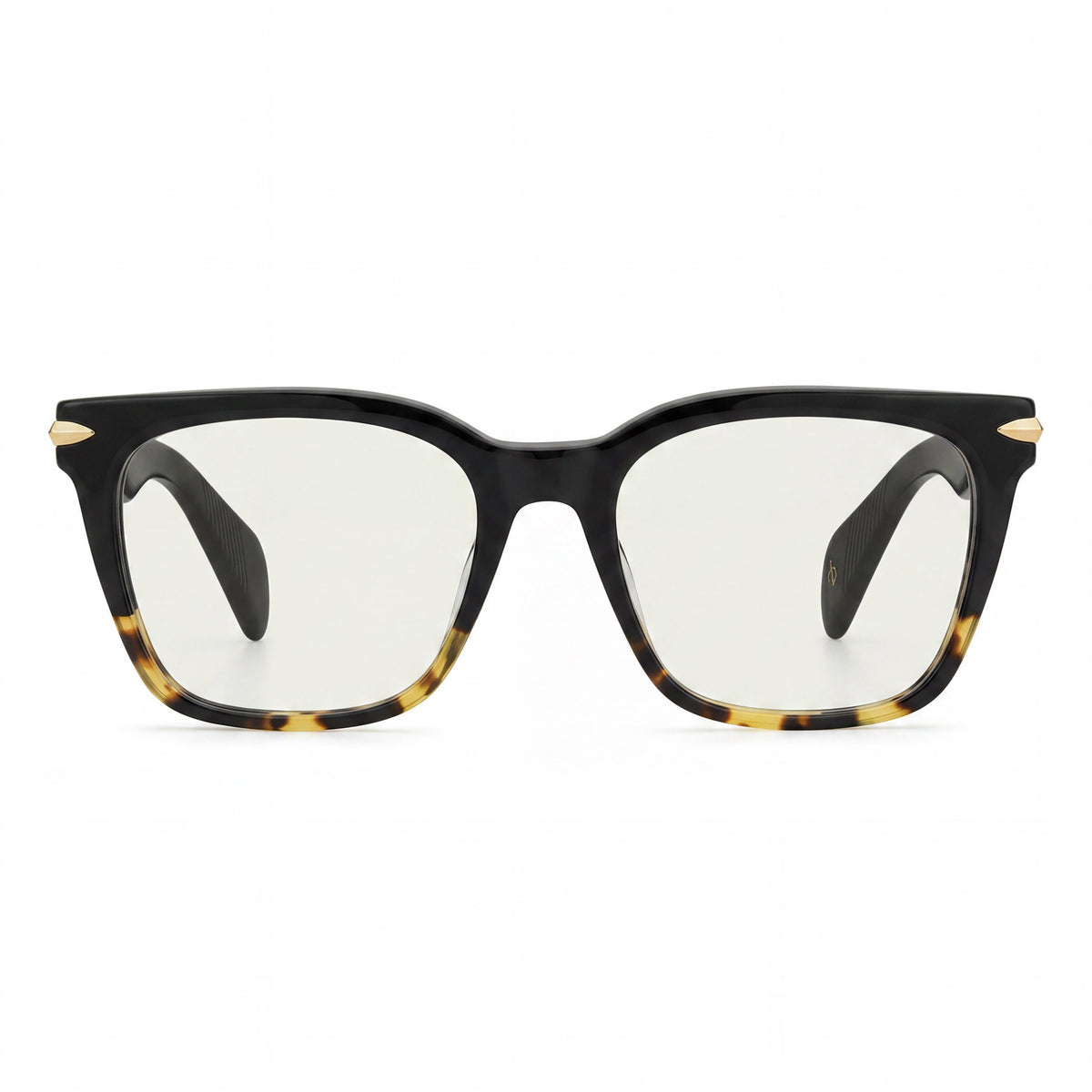 Rag & Bone Rnb 3015 Black Square Eyeglasses for Women, 52mm, Photo 2