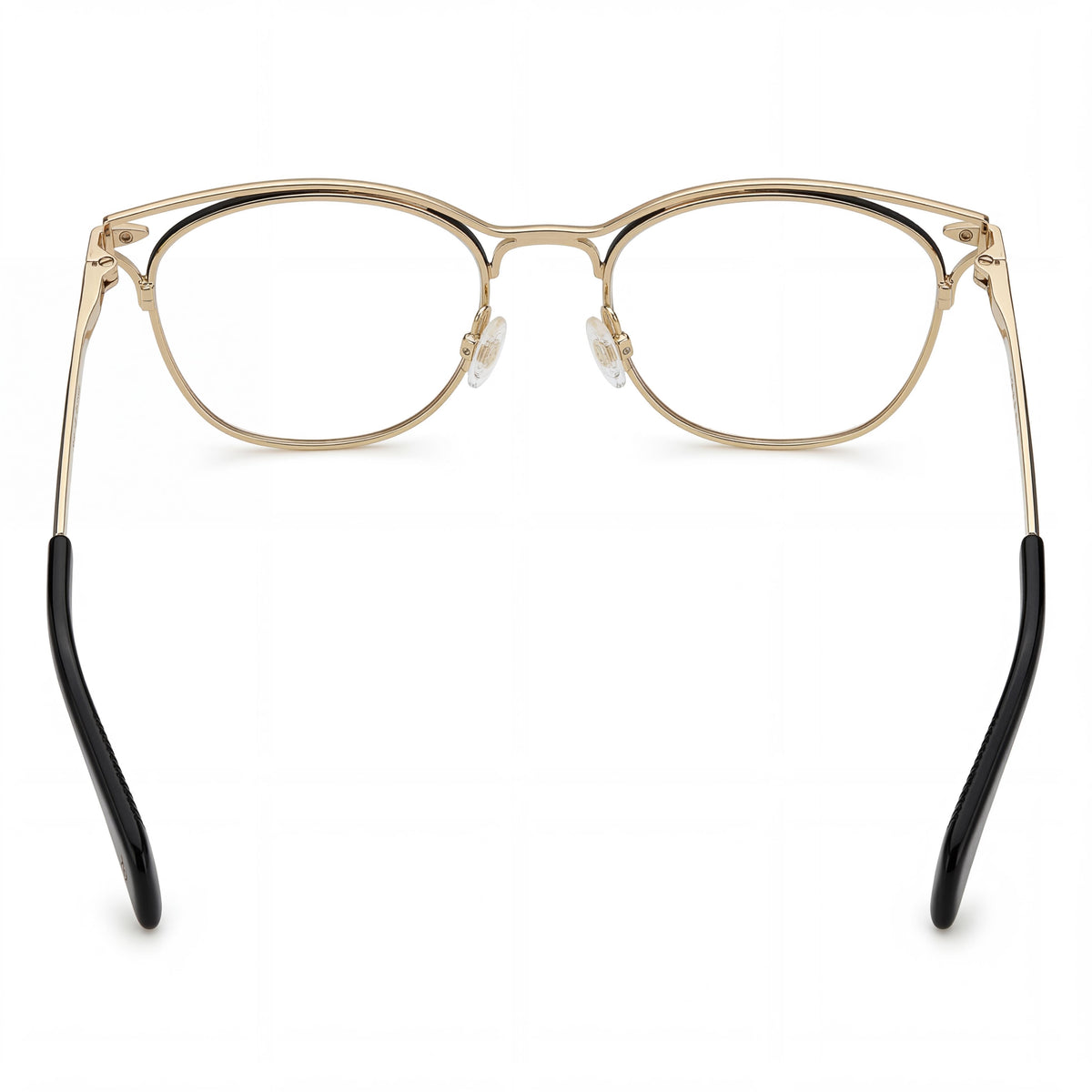 Rag & Bone Rnb 3019 Gold Black Cat Eye Eyeglasses for Women, 51mm, Photo 2