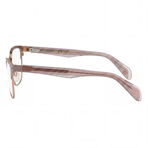 Rag & Bone Rnb 3022 Rectangle Eyeglasses for Women — front view, Stainless Steel
