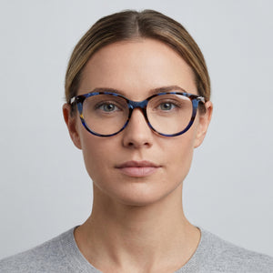 Rag & Bone Rnb 3023 Blue Eyeglasses Women — lifestyle wear, weekend reading and quiet evenings
