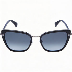 Rag & Bone Rnb1057/G/S Square Sunglasses for Women — front view, Acetate frame