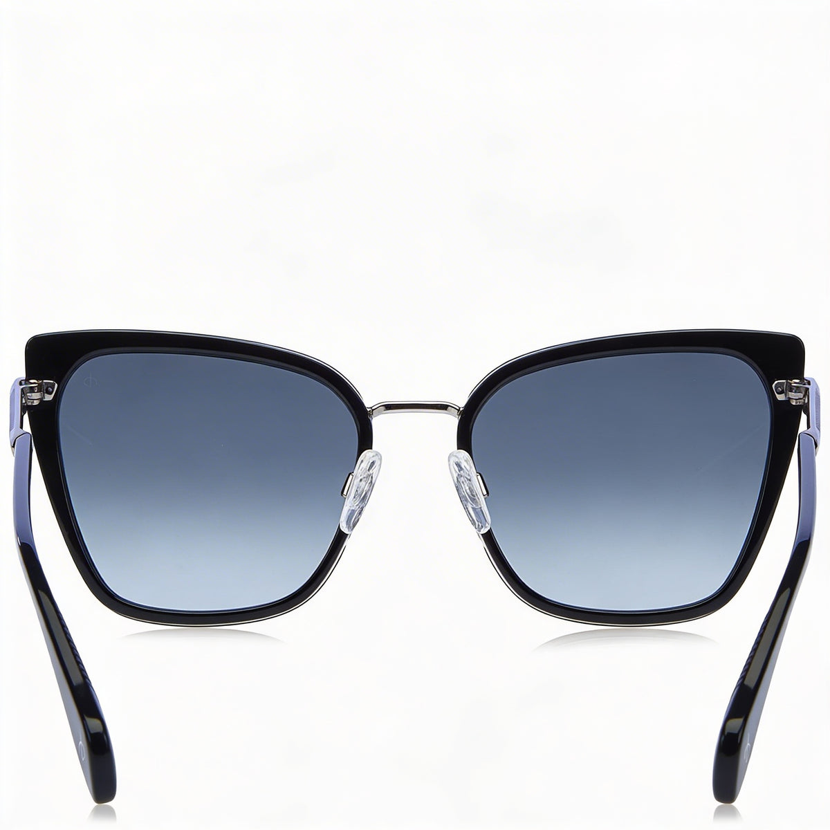 Rag & Bone Rnb1057/G/S Black Square Sunglasses for Women, 56mm, Photo 4