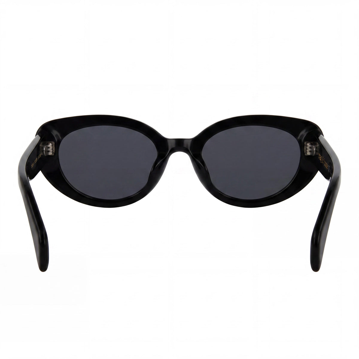 Rag & Bone RNB1061/S Black Oval Sunglasses for Women, 52mm, Photo 2