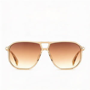 Rag & Bone RNB1074/S Aviator Sunglasses for Women — front view, Acetate frame