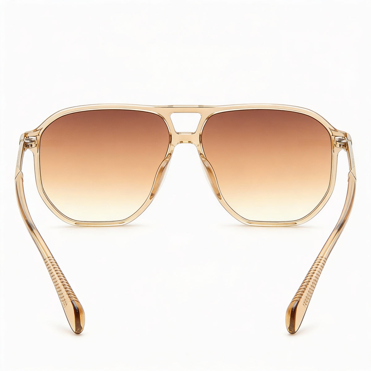 Gafas de sol de aviador beige para mujer Rag & Bone RNB1074/S, 58 mm, Photo 4