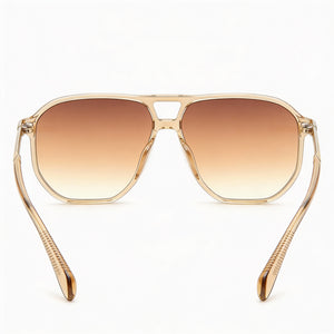 Rag & Bone RNB1074/S Aviator Sunglasses for Women — interior view, Non-Polarized lens detail