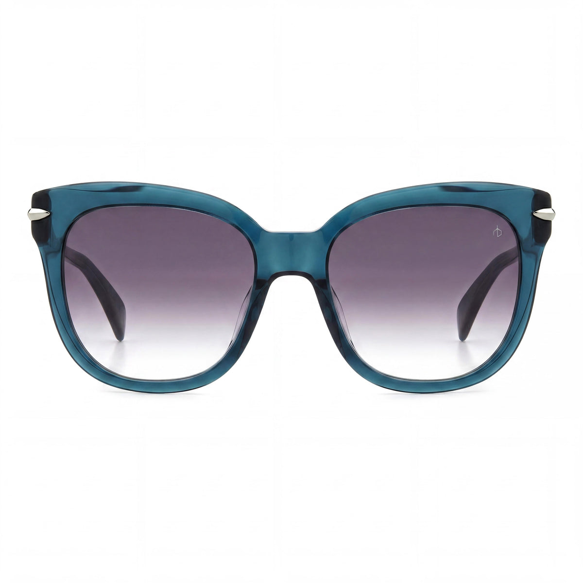 Gafas de sol rectangulares verdes Rag & Bone RNB1088/G/S para mujer, 55mm, Photo 2