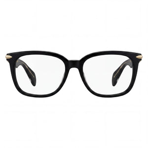 Rag & Bone RNB3008 Square Eyeglasses for Women — front view, Plastic