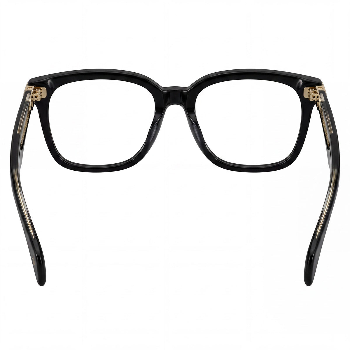Gafas Cuadradas Negras de Plástico para Mujer Rag & Bone RNB3008, 50 mm, Photo 3