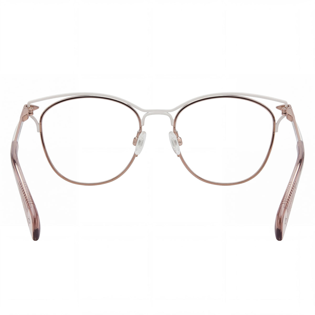 Rag & Bone Rnb3019 Gold Cream Cat Eye Eyeglasses for Women, 51mm, Photo 3